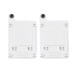 FRACTAL DESIGN SSD Bracket Kit (2 pack) - Type-A for Define R6 and Compatible Cases - White