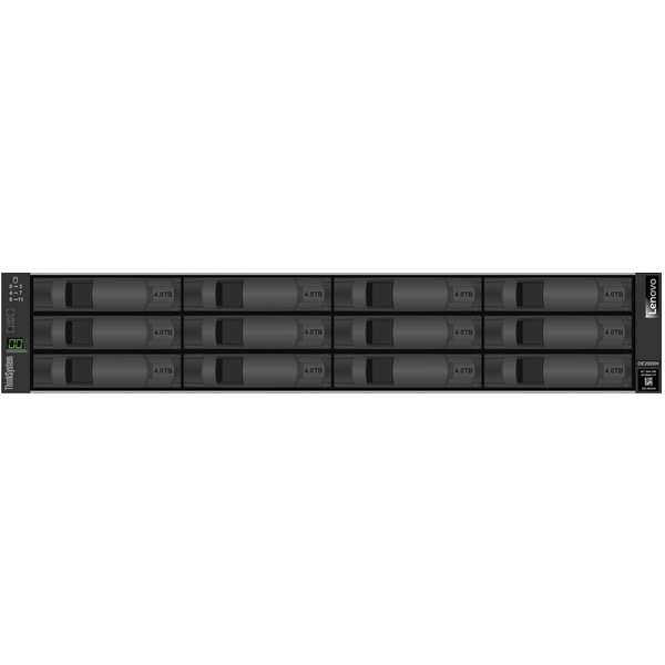 Lenovo ThinkSystem DE2000H FC Hybrid Flash Array LFF (7Y70A002WW) - Project-based Pricing, Pre-approval requires