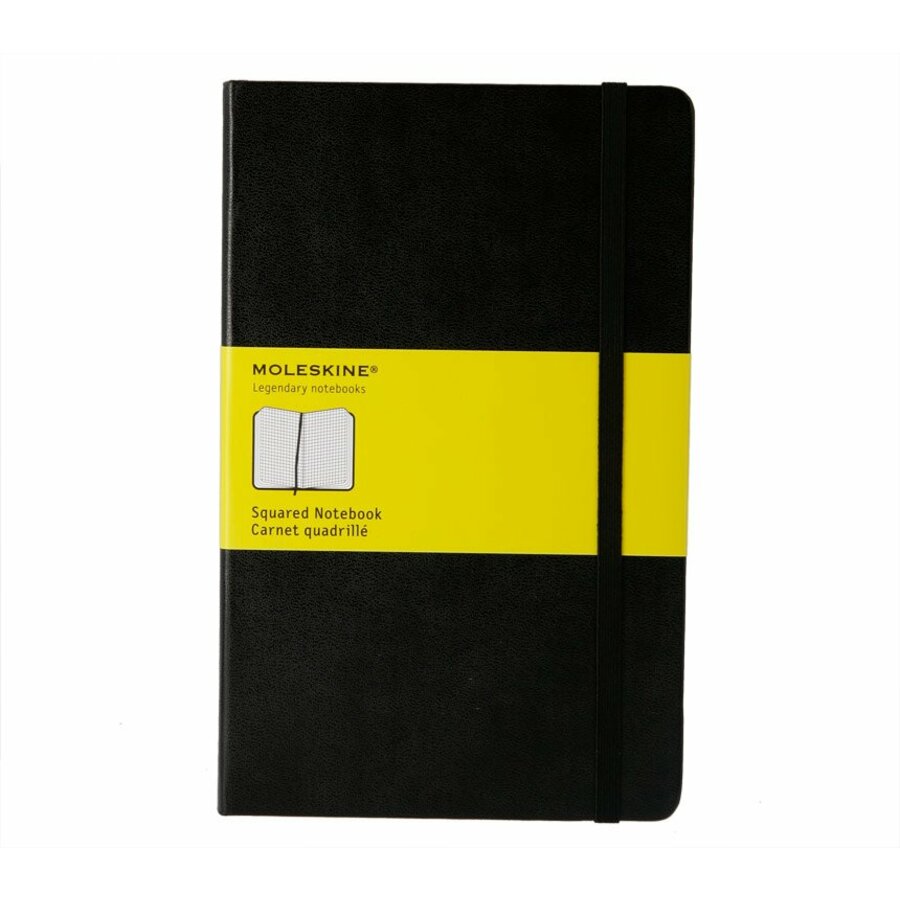 Moleskine Squared Notebook Large Quad Ruled 8.27