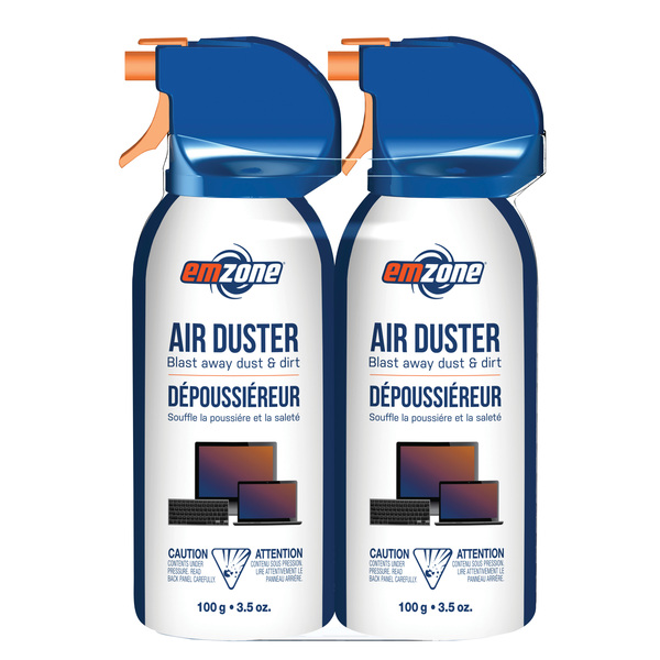 Emzone Air Duster Mini - Compressed Gas Duster Double packs (47036)