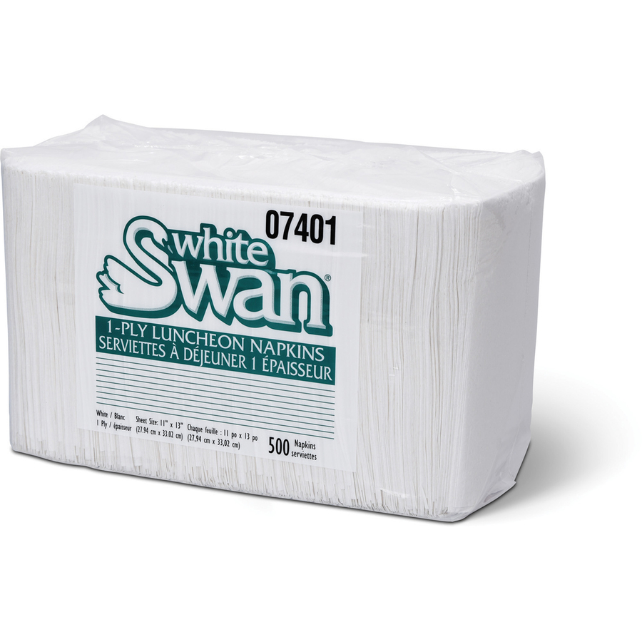 Serviettes de table White Swan&reg;