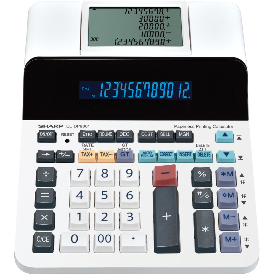 Calculatrice de bureau sans papier ELDP9001 - Sharp