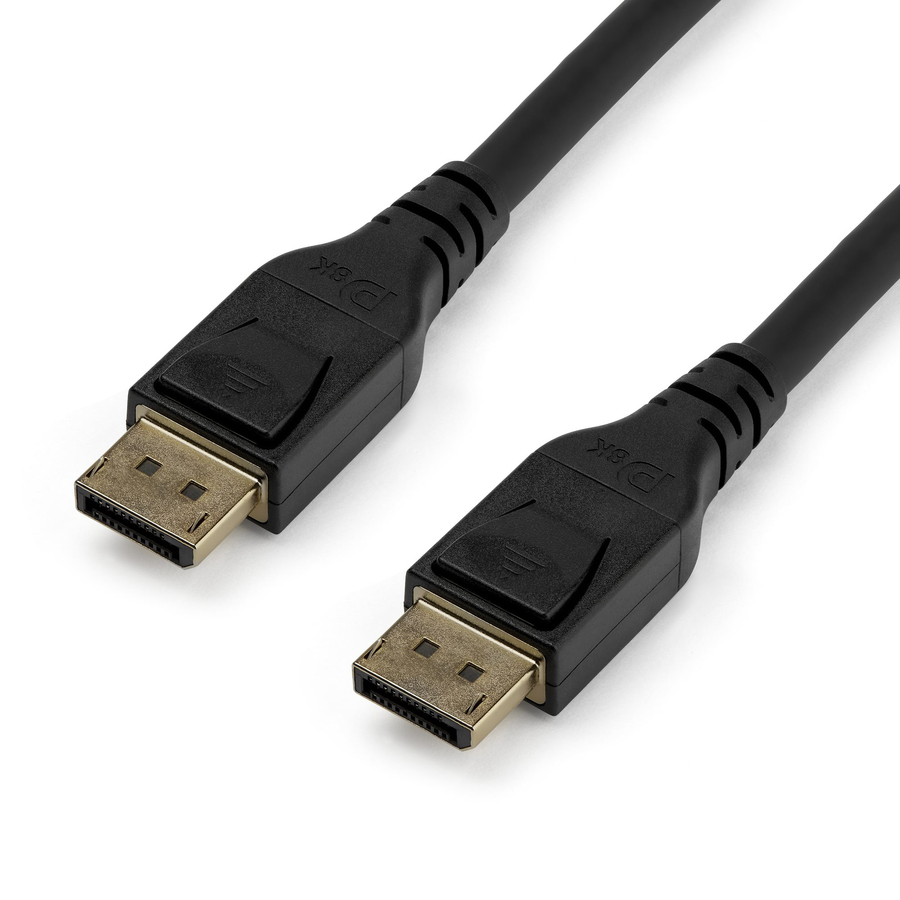 StarTech.com 16ft (5m) DisplayPort to HDMI Cable - 4K 30Hz - DisplayPort to  HDMI Adapter Cable - DP 1.2 to HDMI Monitor Cable Converter - Latching DP