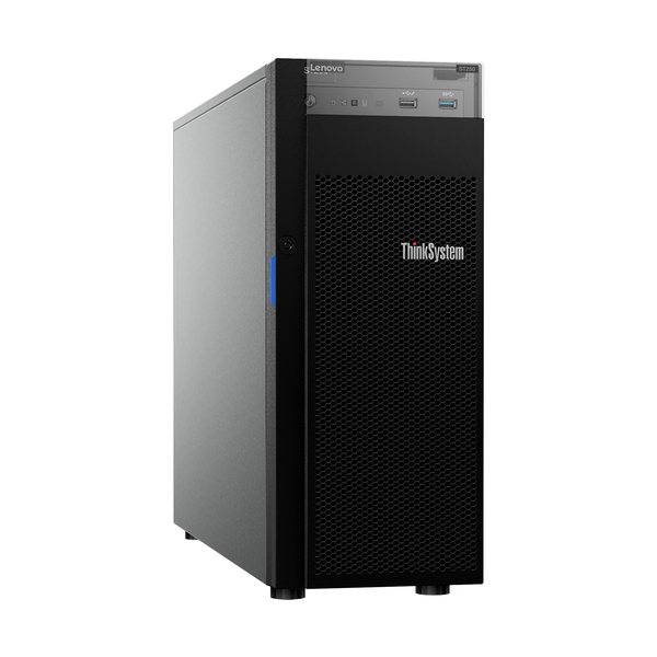 Lenovo ThinkSystem ST250 Intel Xeon E-2144G Tower Server - 4x 3.5" (7Y46A00RNA) - 1x Intel Xeon E-2144G 4-Core 3.60GHz, 8GB RAM