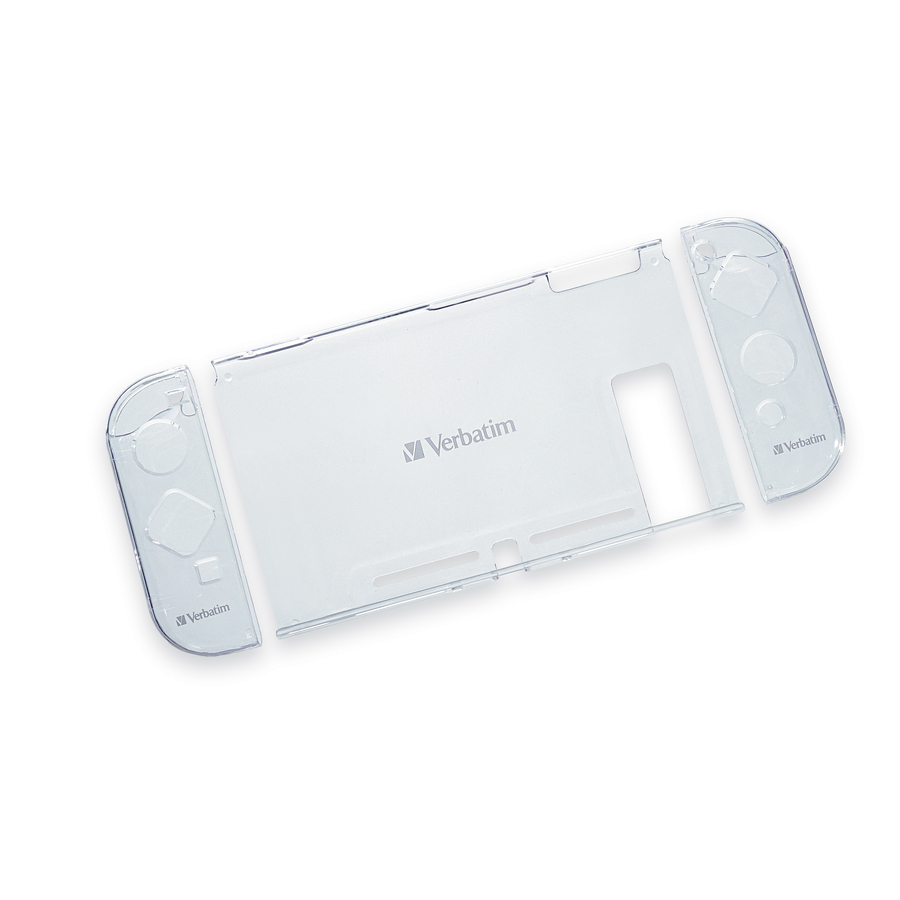 Étui transparent avec film de protection d'&eacute;cran pour Nintendo Switch&trade; - Verbatim