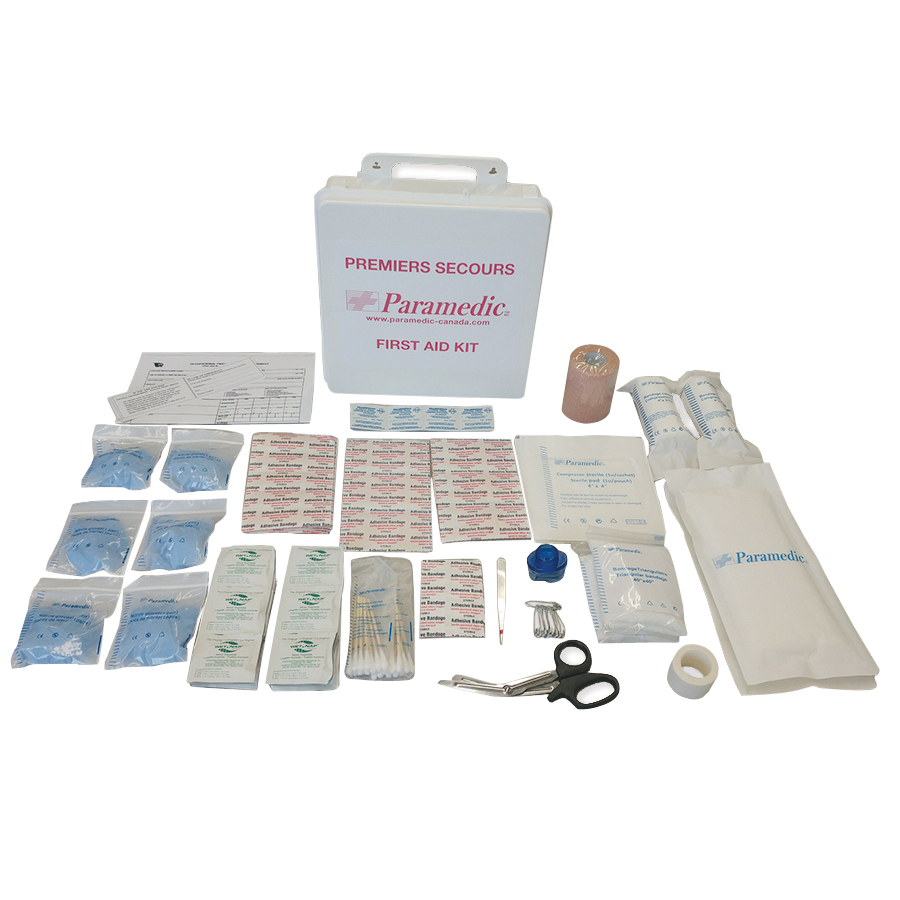 Paramedic Workplace First Aid Kits British Columbia Basic 2-10 Employees