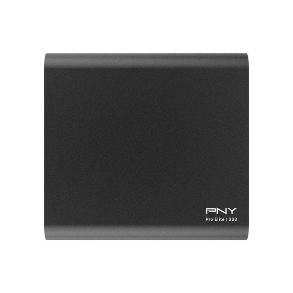 PNY Pro Elite 250 GB Portable Solid State Drive - External - USB 3.1 Type C - 880 MB/s Maximum Read Transfer Rate - 3 Year Warranty