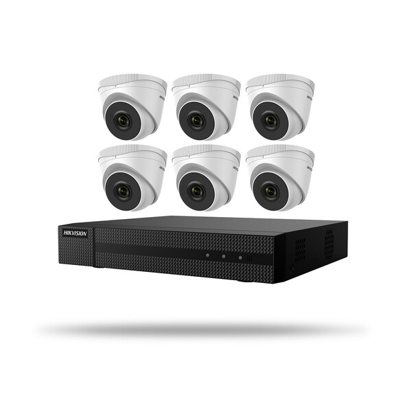 Hikvision (EKI-Q82T26) 8-Channel NVR with 2 MP Turrets