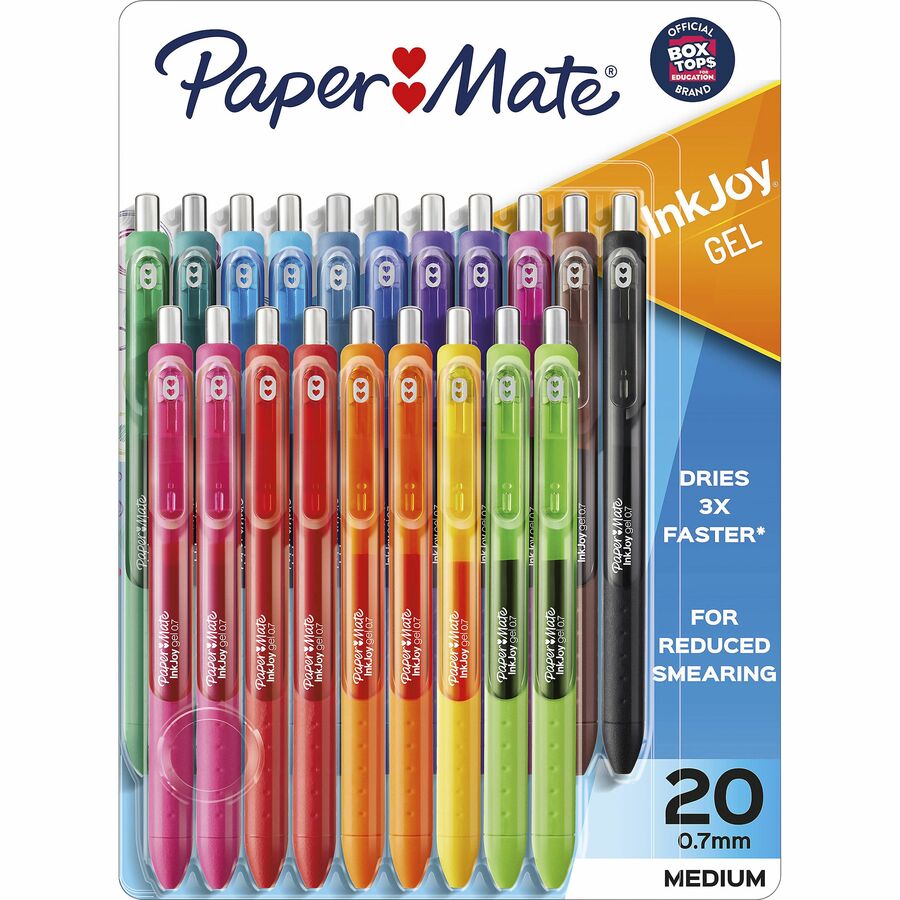 Paper Mate Inkjoy Gel Pen Set - Assorted Colors, Set of 22