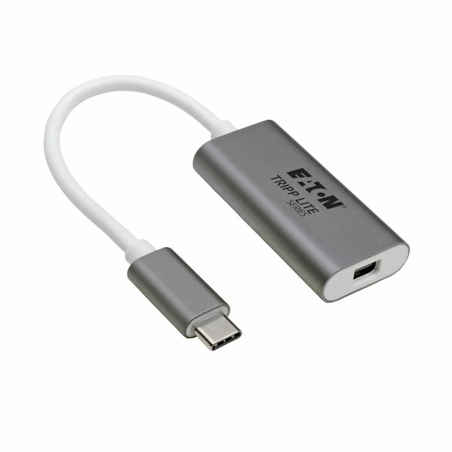 Tripp Lite U444-06N-MDP-AL Mini DisplayPort/USB Audio/Video Adapter - 1 x Type C USB 3.1 USB Male - 1 x Mini DisplayPort DisplayPort 1.2 Digital Audio/Video Female, 1 x Type C USB 3.1 USB Female - 3840 x 2160 Supported - Nickel Connector - Gold Contact - 