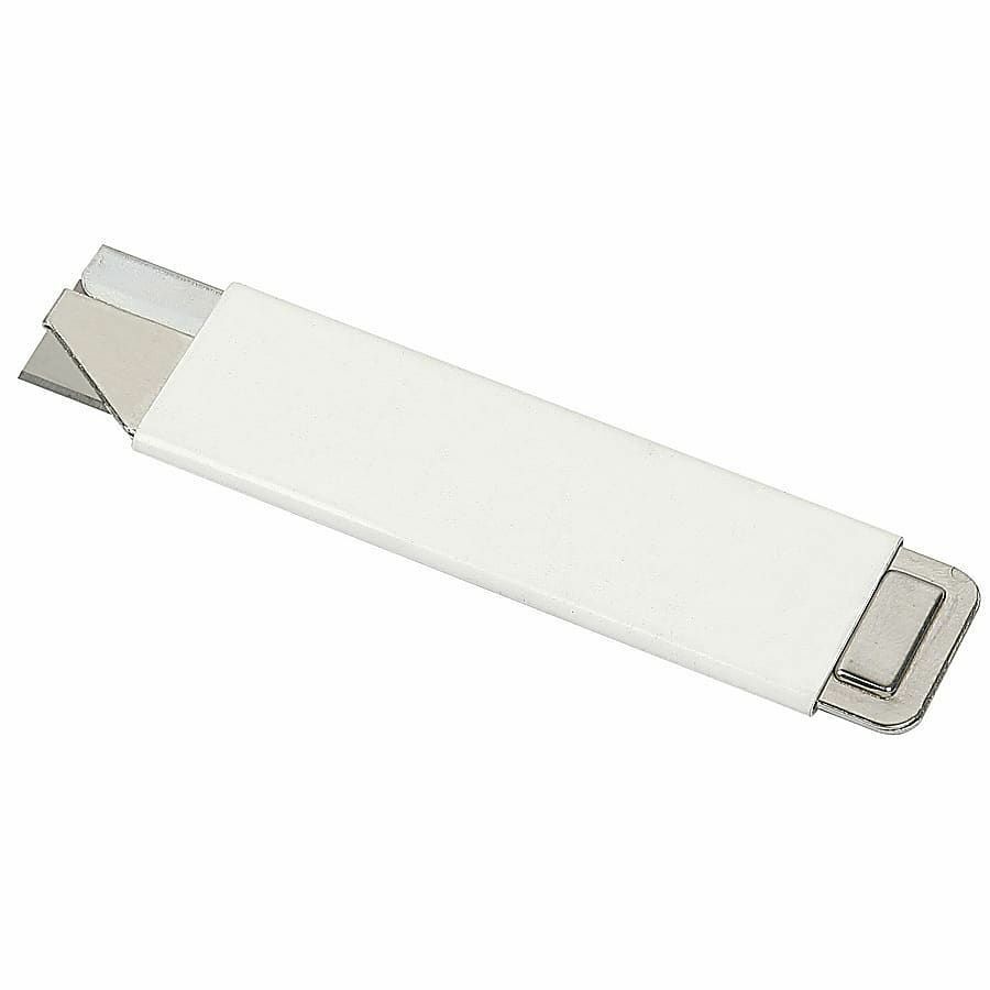 Office Depot® Brand Steel Box Cutters, White, Pack Of 4 Utility
