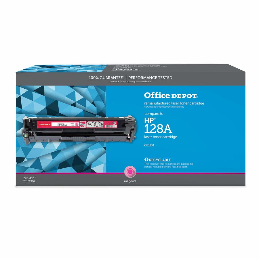 Office Depot® Brand Remanufactured Magenta Toner Cartridge Replacement