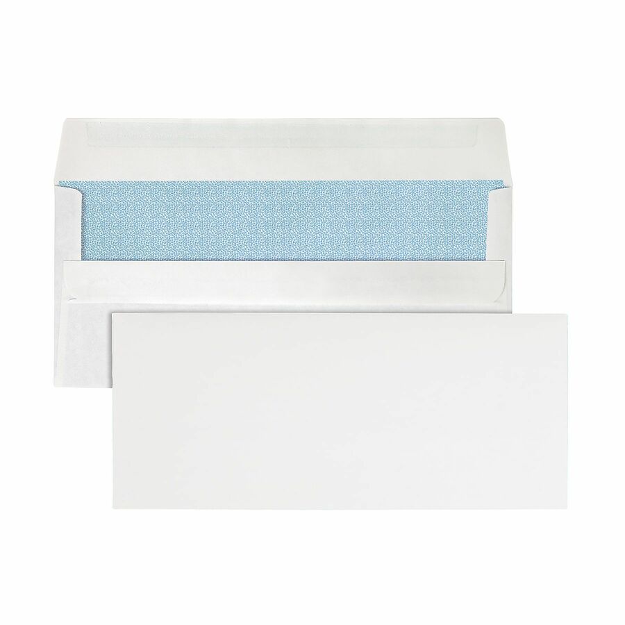 Office Depot® Brand 10 Security Envelopes, Clean Seal, 30 Recycled
