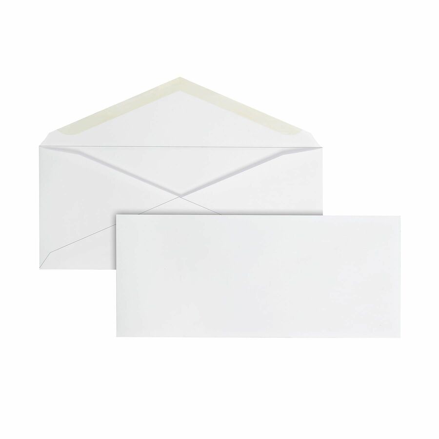 Office Depot® Brand 10 Envelopes, Gummed Seal, 30 Recycled, White