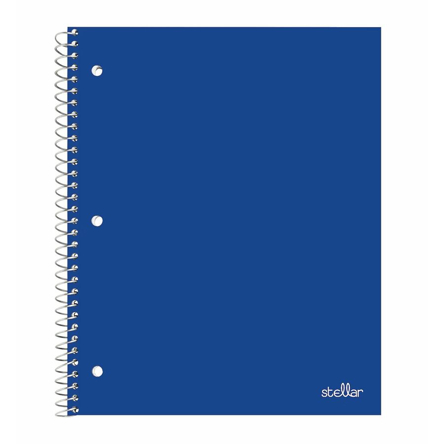 Office Depot; Brand Stellar Poly Notebook, 8" x 101/2" , 1 Subject