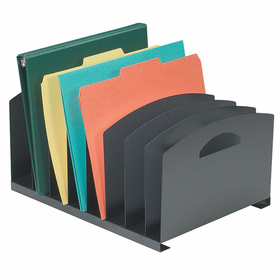 Office Depot® Brand Vertical Sorter, 8-Compartment, Black - File ...