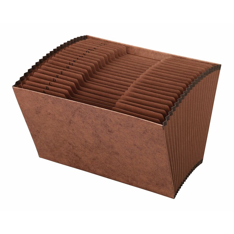 Office Depot® Brand Expanding File, AZ, 21 Pockets, Legal Size, 1