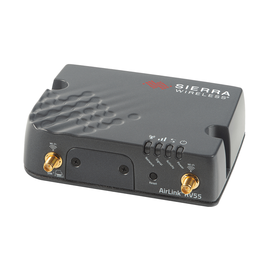 Sierra Wireless RV55 cellular gateway with LTE-Advanced Pro/HSPA+ and dual SIM support