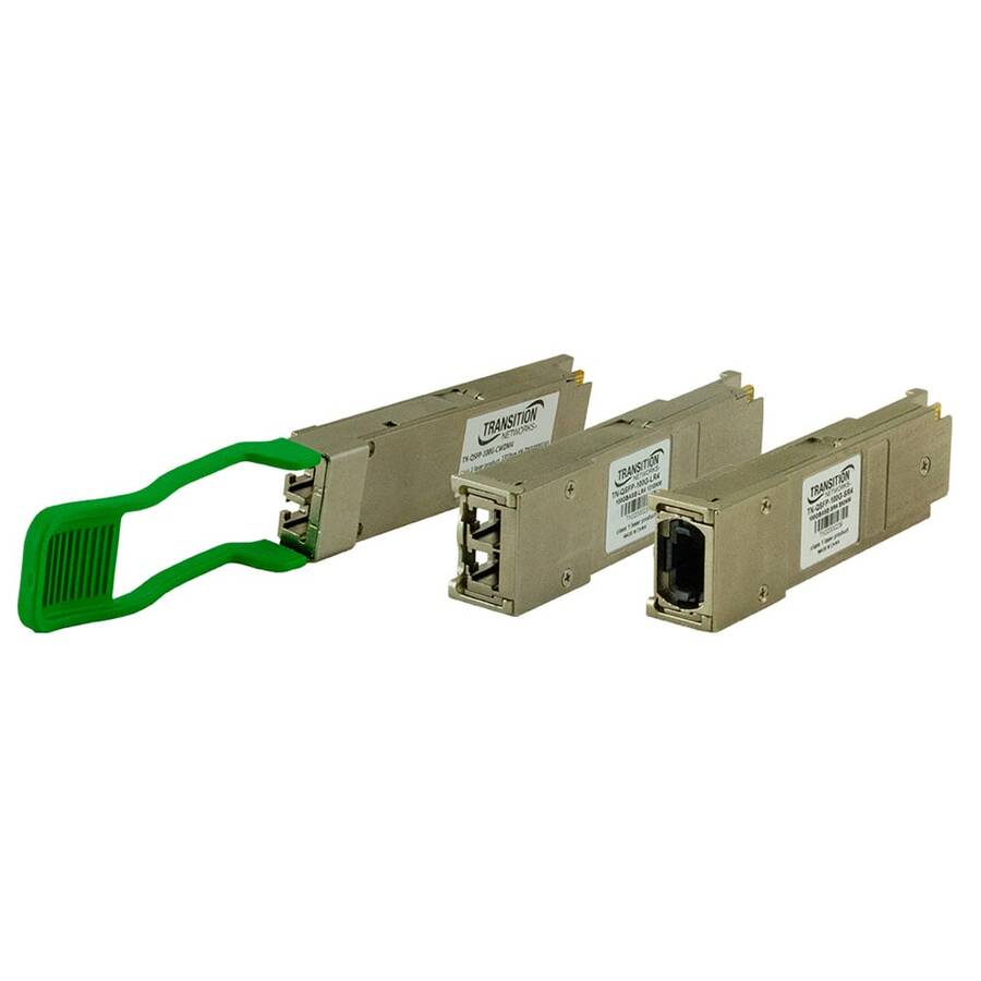 Lantronix TN-QSFP-100G Series QSFP28 100GBase-SR4 transceiver