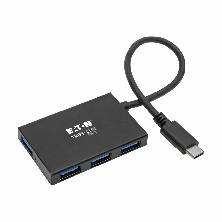Tripp Lite U460-004-4A-G2 USB 3.1 C Hub, 10 Gbps, Aluminum Housing - USB Type C - External - 4 USB Port(s) - 4 USB 3.1 Port(s) - Chrome OS, Mac, PC, Android