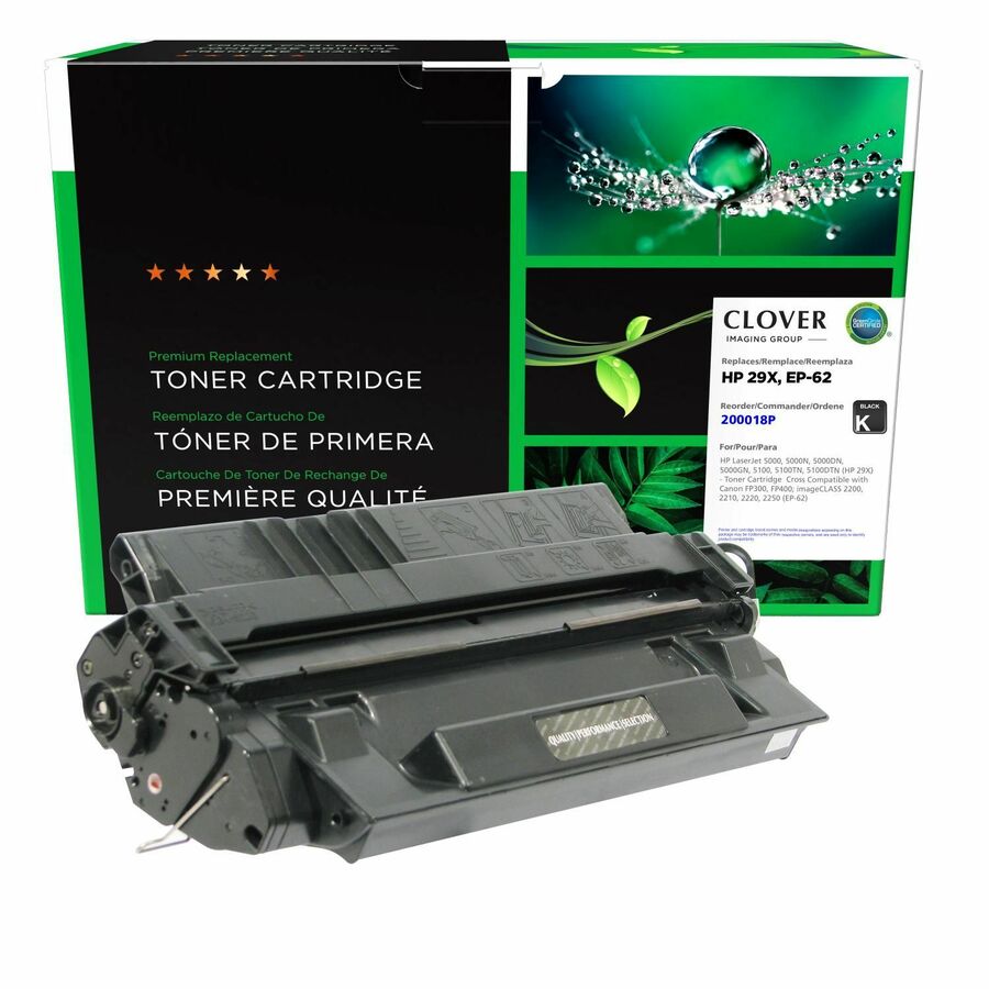 Cartouche de toner à haut rendement remis à neuf MICR (Alternative à HP 29X) - CIG