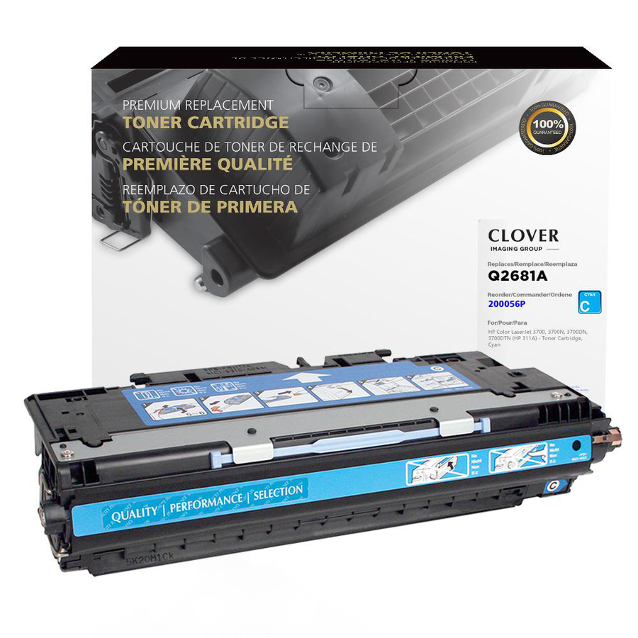 Cartouche de toner remise à neuf (Alternative à HP 311A) - Clover Technologies