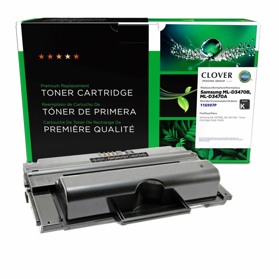 Cartouche de toner remise à neuf (Alternative à Samsung ML-D3470B/ML-D3470A) - CIG