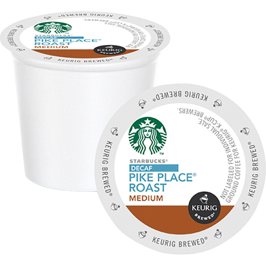 Starbucks Decaf Pike Place Coffee KCup EOS