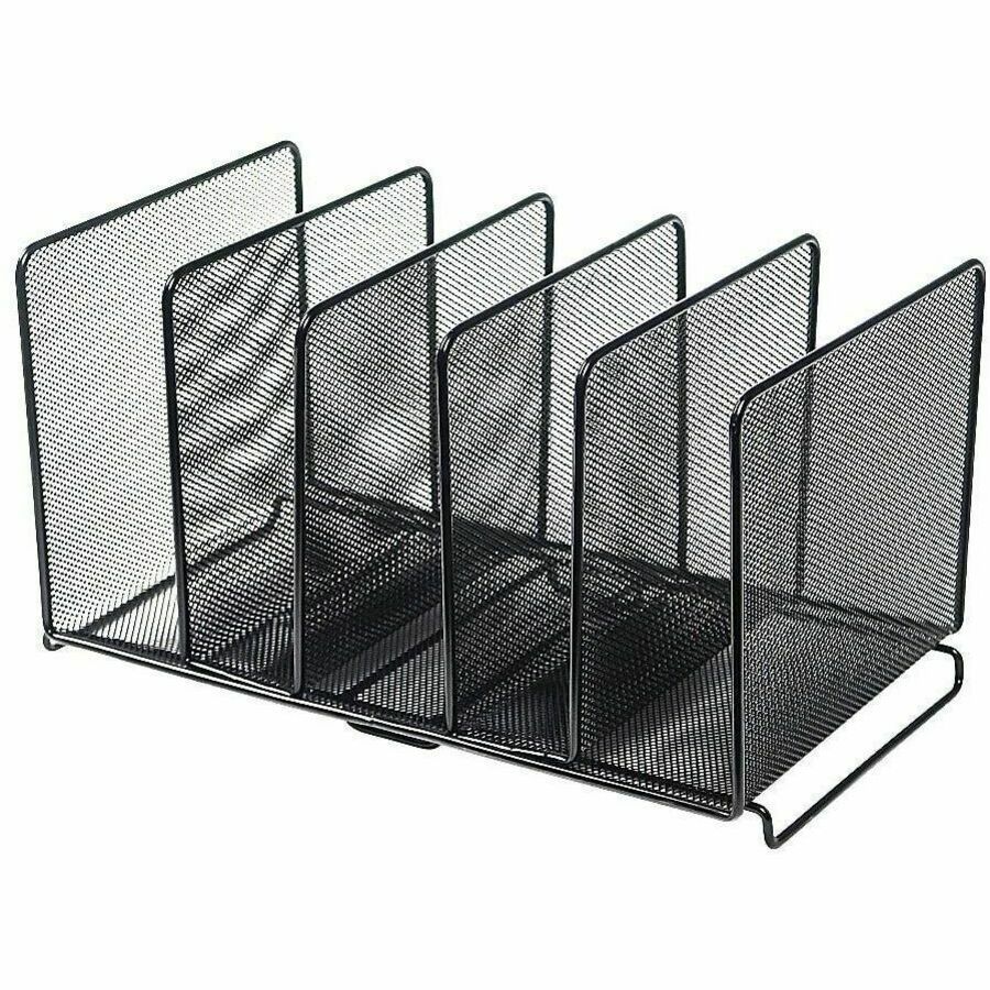 Brenton Studio® Black Mesh Stacking Sorter - File Organizers | Office Depot