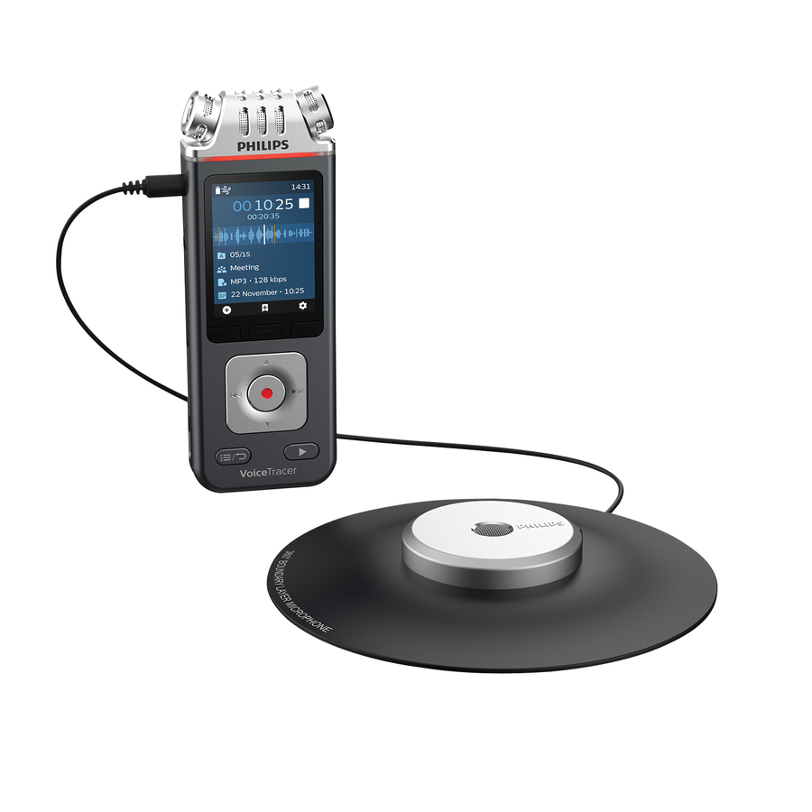 envelope Paralyze mark Philips Voice Tracer DVT8110 8GB Digital Audio & Meeting Recorder from  ThinkEDU