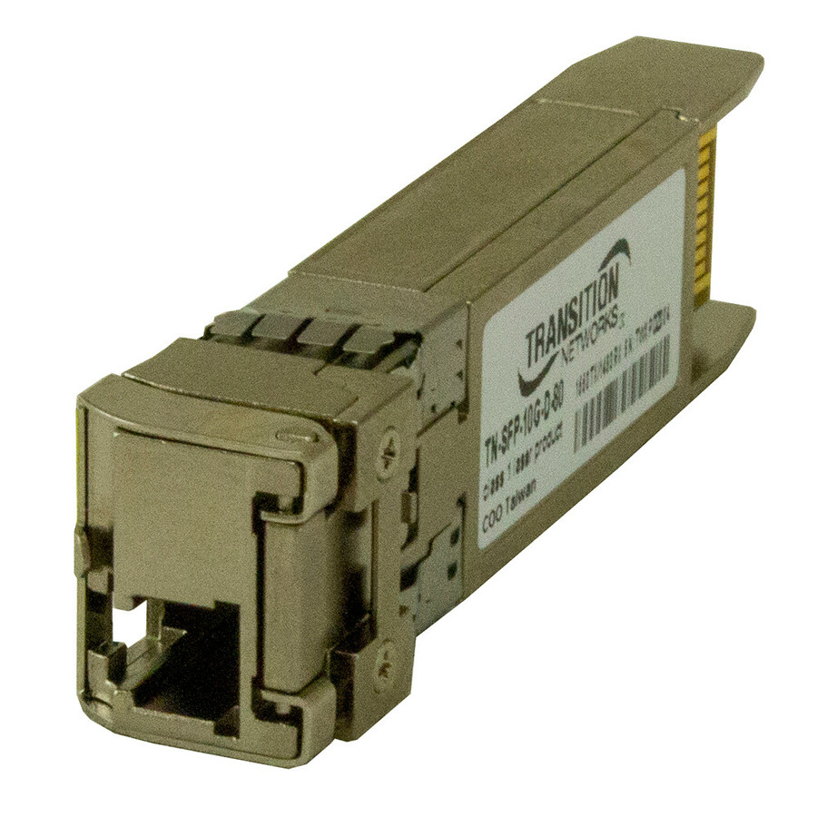 Lantronix TN-SFP-10G-D-80 Cisco Compatible 10GBase-BX SFP+ transceiver with LC connector