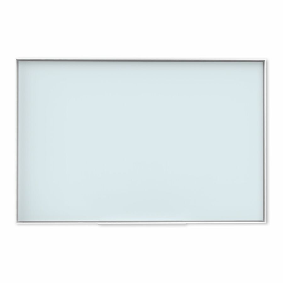 U Brands Glass Dry Erase Board, 35 x 23 Inches, White Frosted Non-Magnetic  Surface, Frameless & Magnetic Liquid Glass Markers, Bullet Tip, Assorted