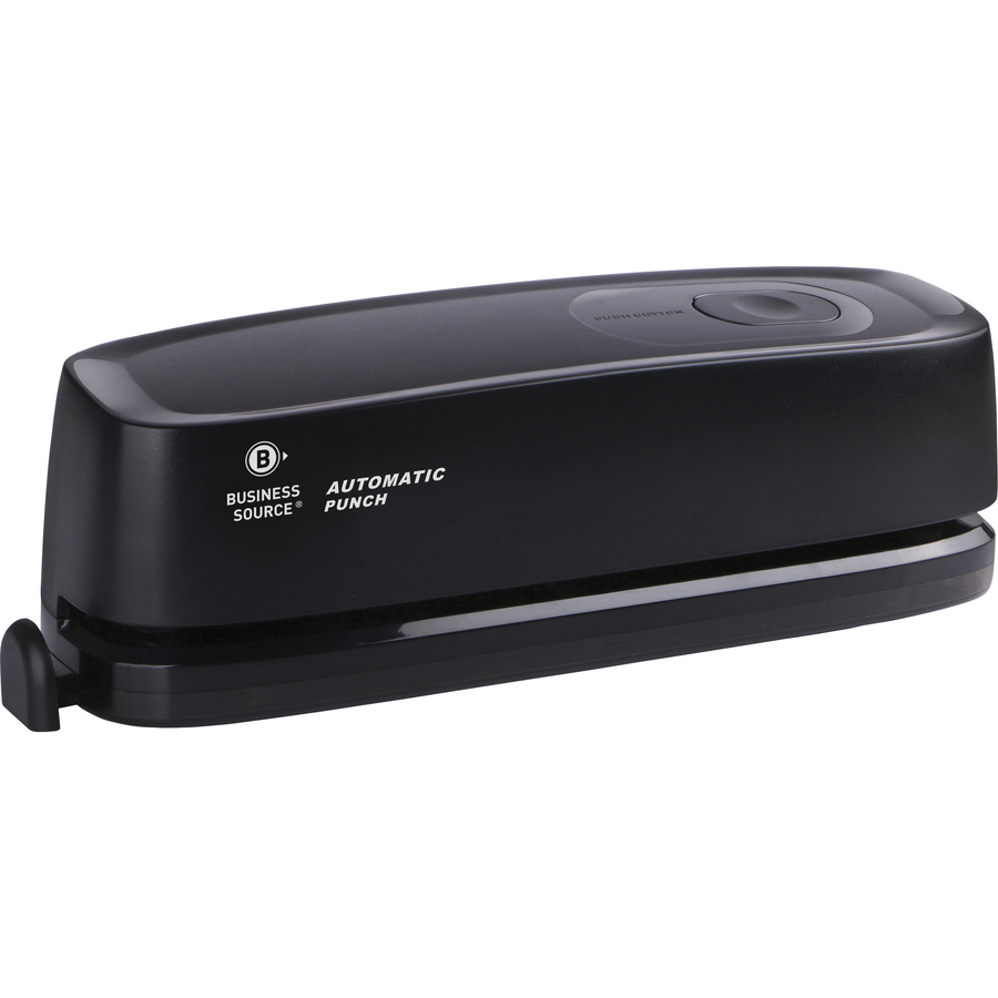Business Source Electric Hole Punch - 3 Punch Head(s) - BSN00083, BSN 00083  - Office Supply Hut