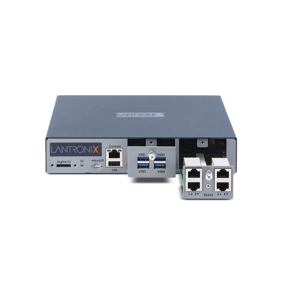 Lantronix EMG 8500 Edge Management Gateway EMG851110S with 8-port RS-232 serial and LTE cellular