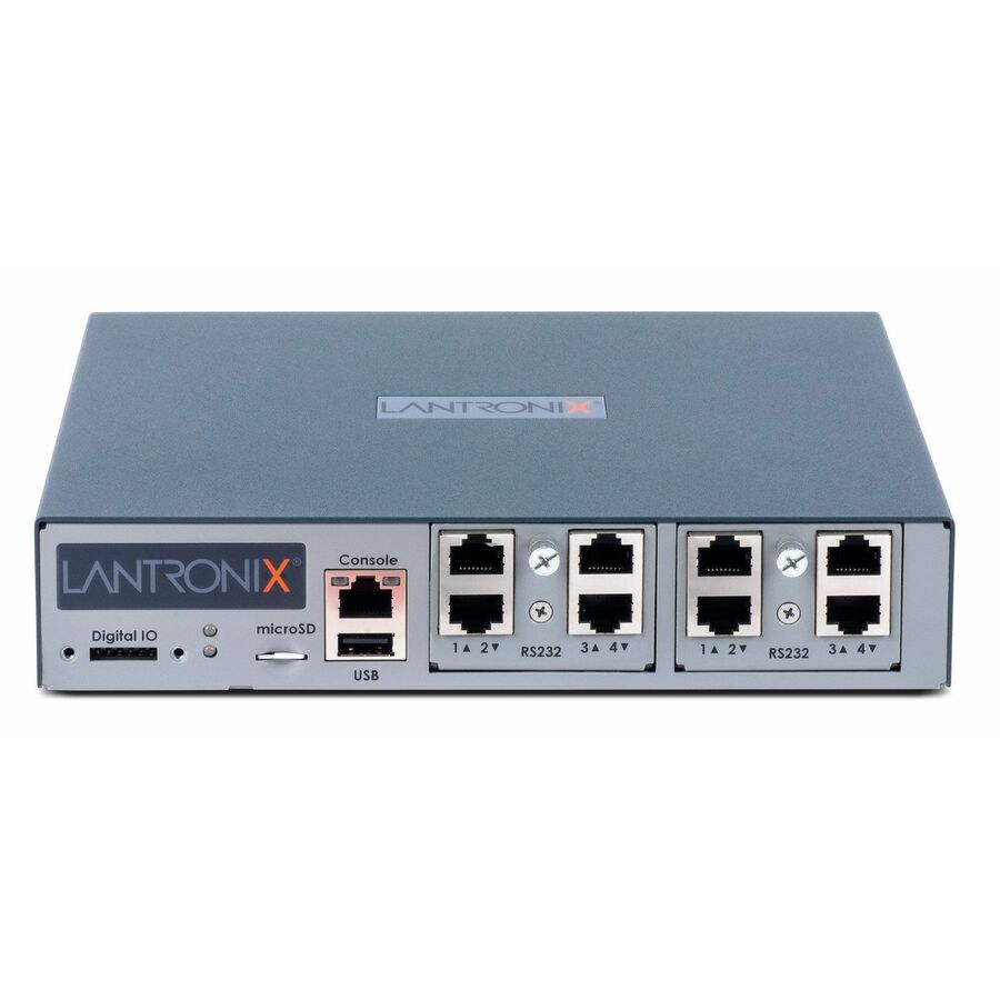 Lantronix EMG 8500 Edge Management Gateway with 8-port RS-232 serial and LTE APAC cellular