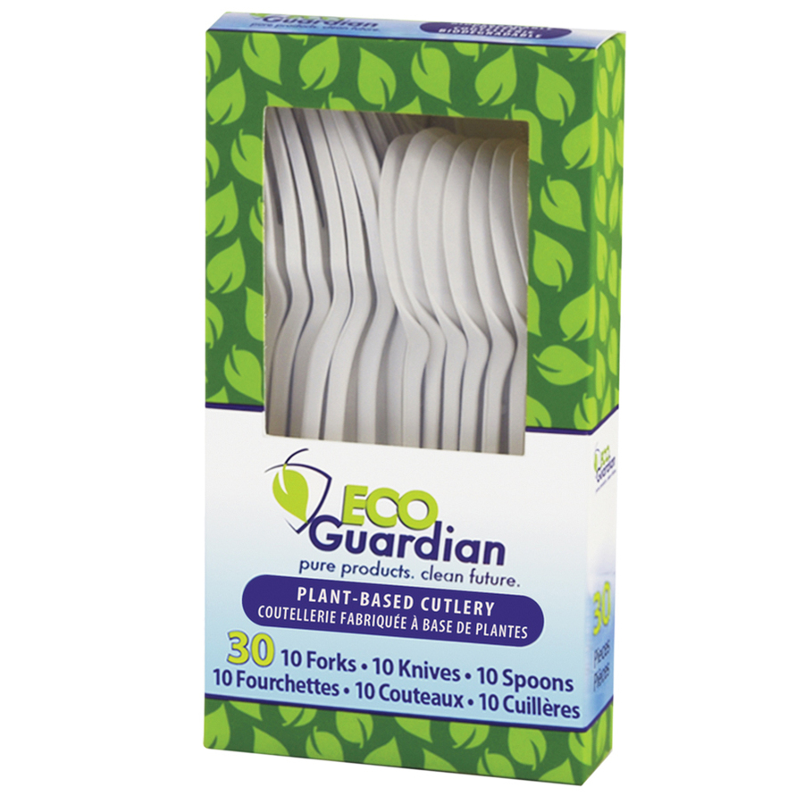 Eco Guardian 30 Piece Biodegradable Cutlery Kit