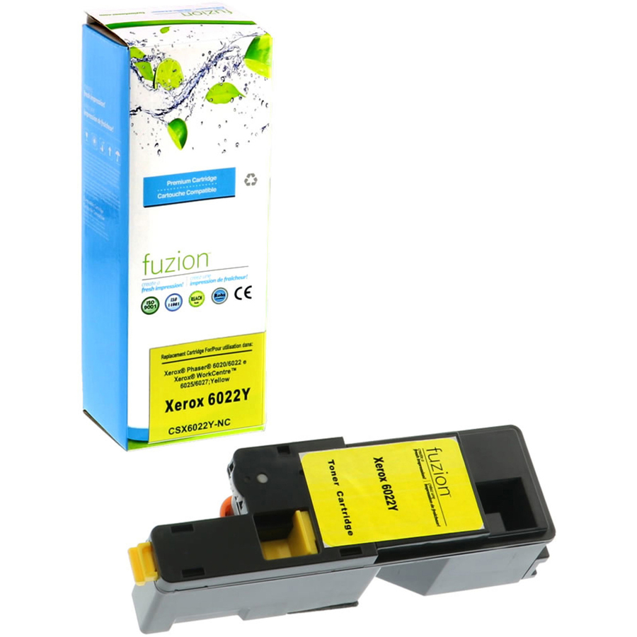 Cartouche toner Laser (106R02758) - Jaune - 1 chaque fuzion