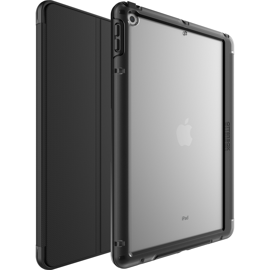 OtterBox Symmetry Carrying Case (Folio) Apple iPad (9th Generation), iPad (8th Generation), iPad (7th Generation) Tablet, Apple Pencil - Black