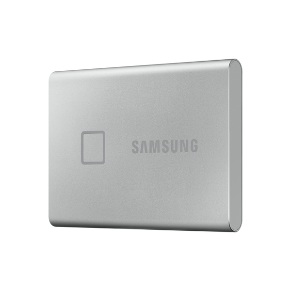 Samsung T7 Touch 500GB USB3.2  Sliver External Solid State Drive