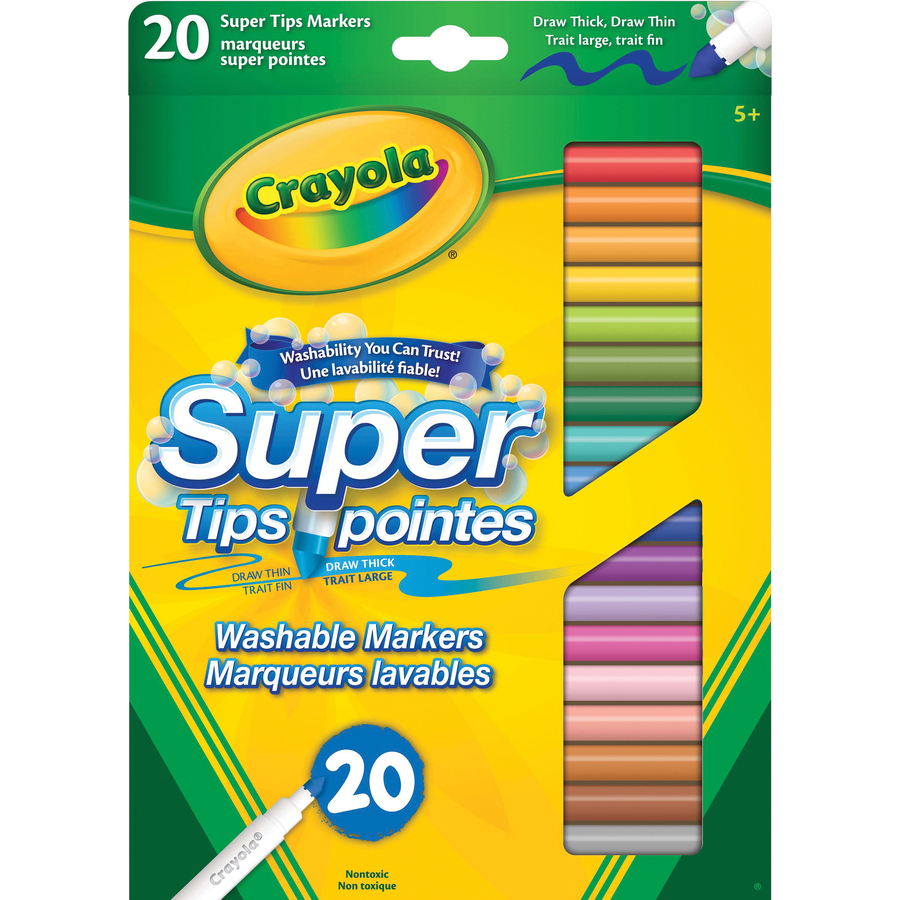 Marqueurs à colorier Super pointes - Crayola