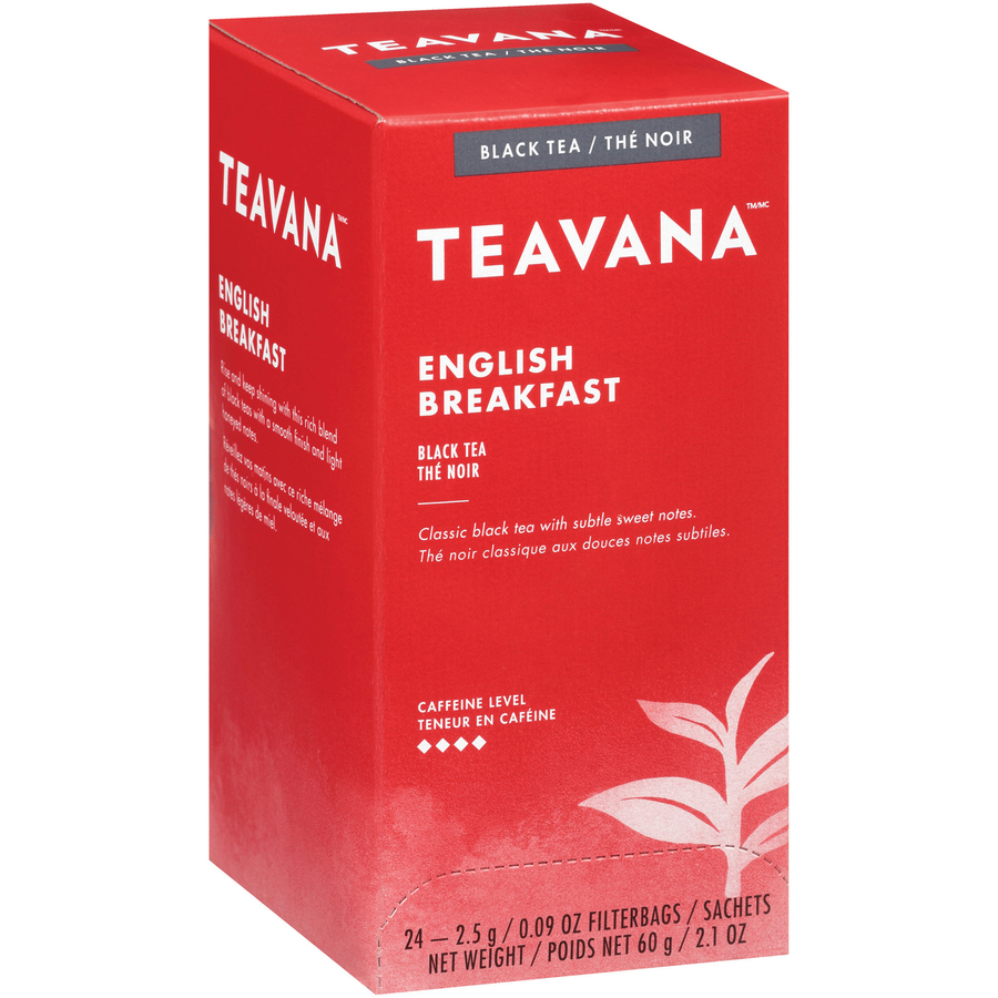 Russian Bernley English Breakfast Black Tea 25 Tea Bags Box Ex.04/25