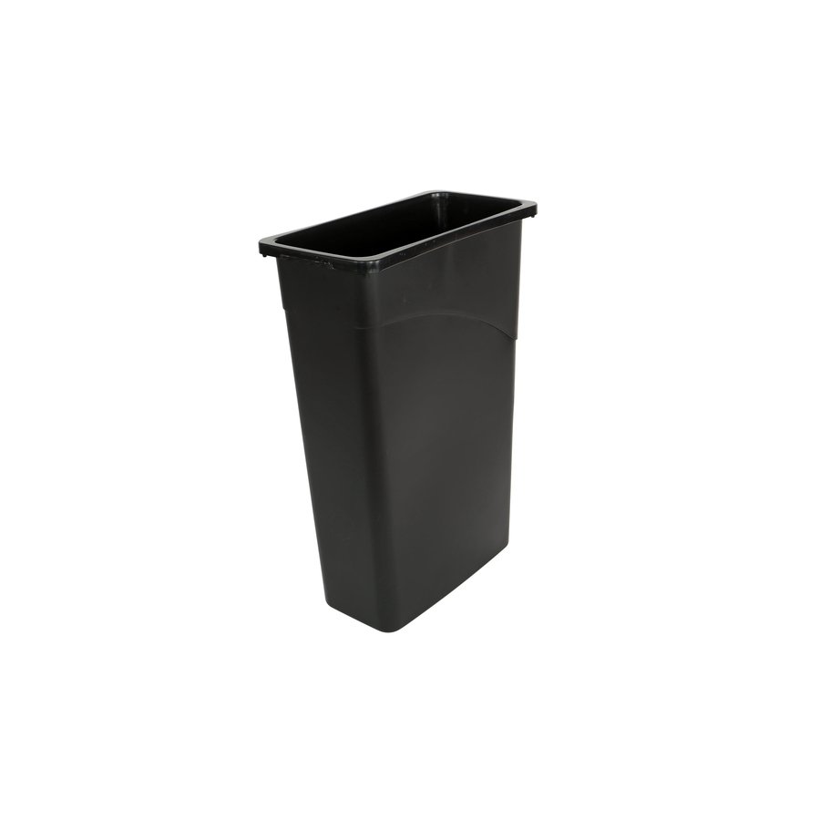 Globe Slim Container 23 Gallon Black