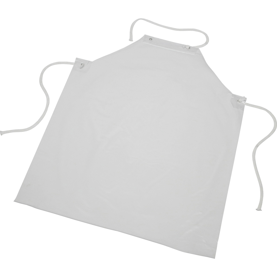 Genuine Joe 50 Disposable Poly Apron - Polyethylene, Polyethylene