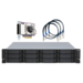 Qnap TL-R1200S 12-Bay SATA JBOD 2U Rackmount Expansion Unit - for select NAS Server (TL-R1200S-RP-US)
