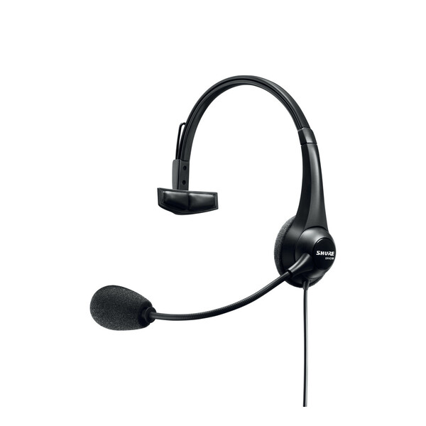 SHURE BRH31M-NXLR4M Lightweight Single-Sided Broadcast Headset with Neutrik 4-Pin XLR-M Cable