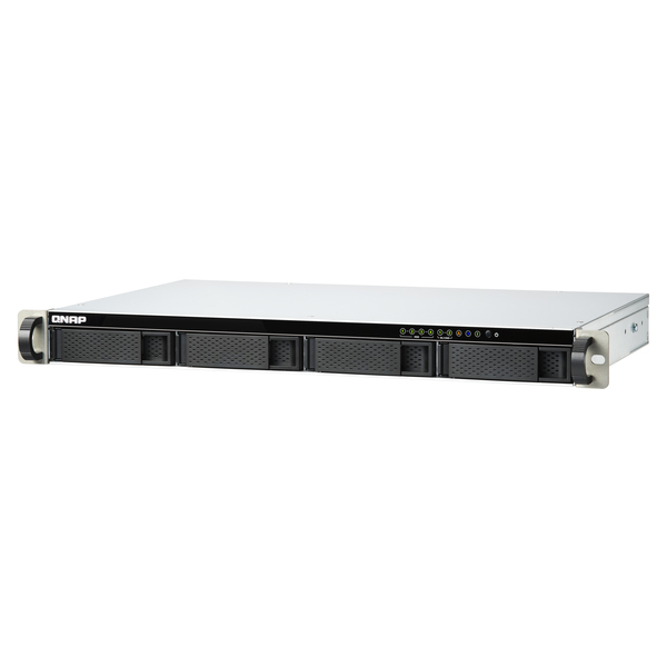 QNAP TS-451DEU 4-Bay Short Depth 1U Rackmount NAS Server (TS-451DEU-2G-US)