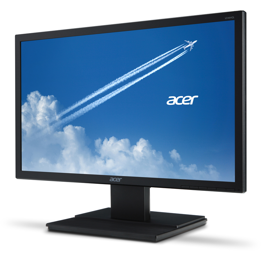 Acer V246HQL Full HD LCD Monitor - 16:9 - Black