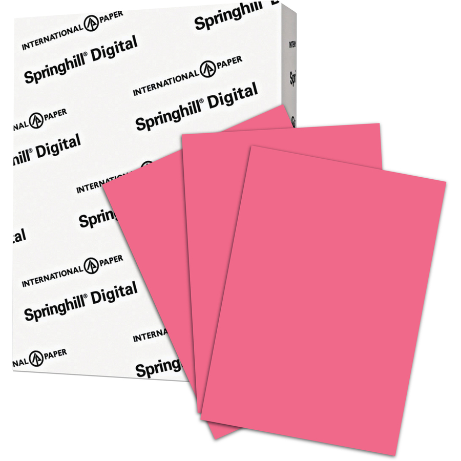 Plasma Pink Paper - 8 1/2 x 11 in 60 lb Text Smooth