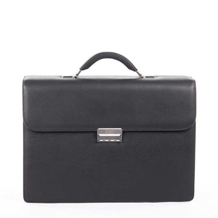 bugatti Carrying Case (Briefcase) for 16" (406.40 mm) Notebook - Black