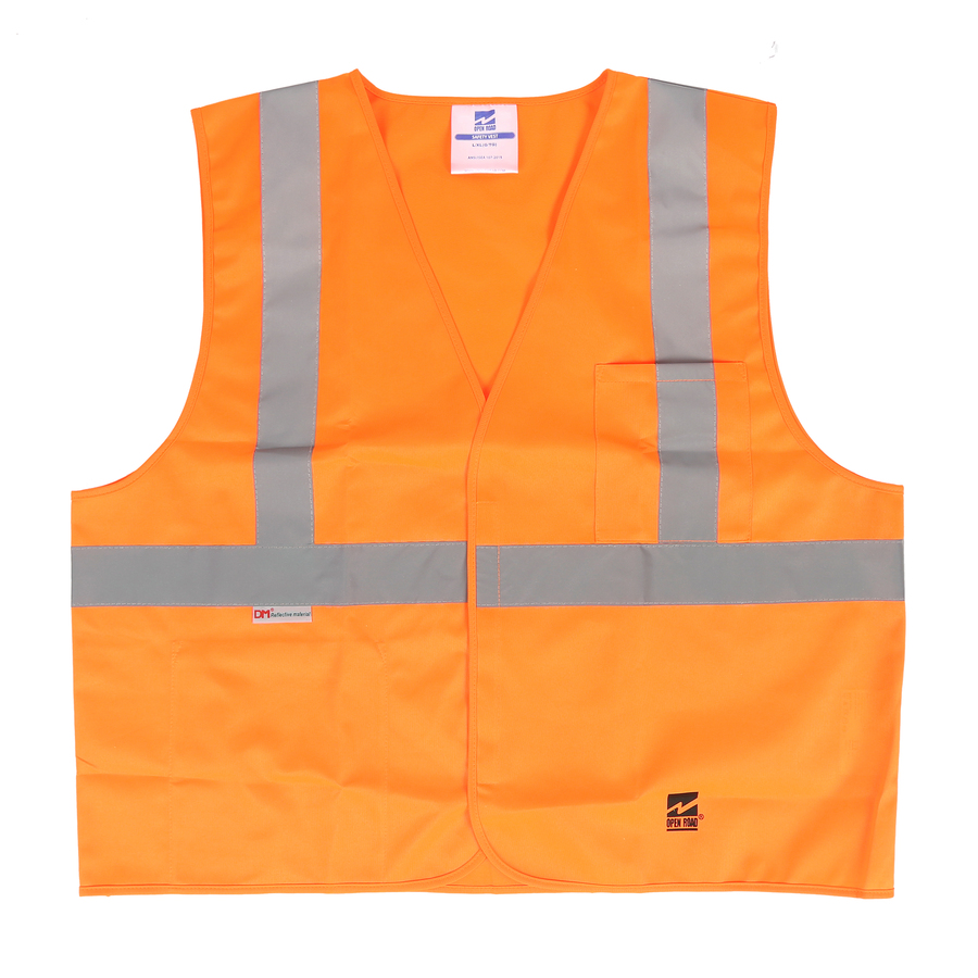 Reflective Safety Vest - Orange – Frontline Innovation + Safety